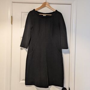 Boden Classic Black 3/4 Sleeve Dress